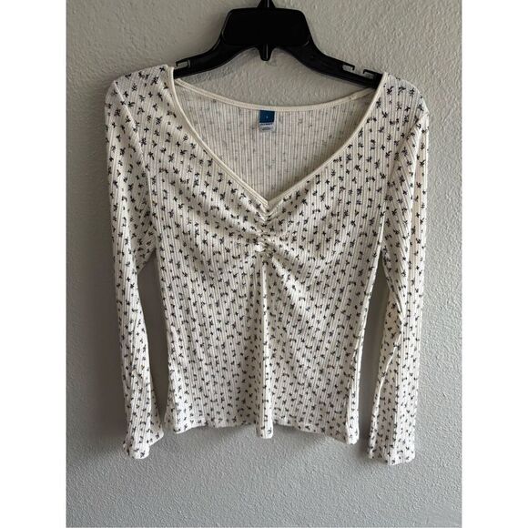 Old Navy Slim Clinch Floral Shirt - Picture 1 of 5
